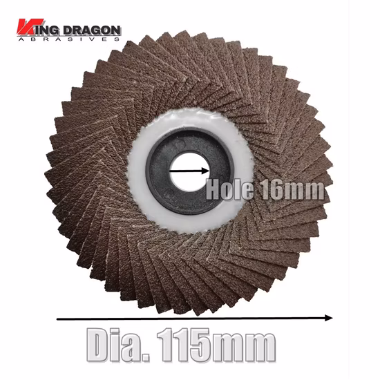 T27 115mm P80 Ceramic Zirconia Alumina Flap Disc