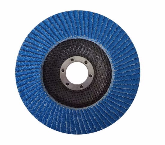 Abrasive Tools Fused Alumina Zirconia Grit 60 80 120 Flap Disc for Stainless Steel and Metal Polishing