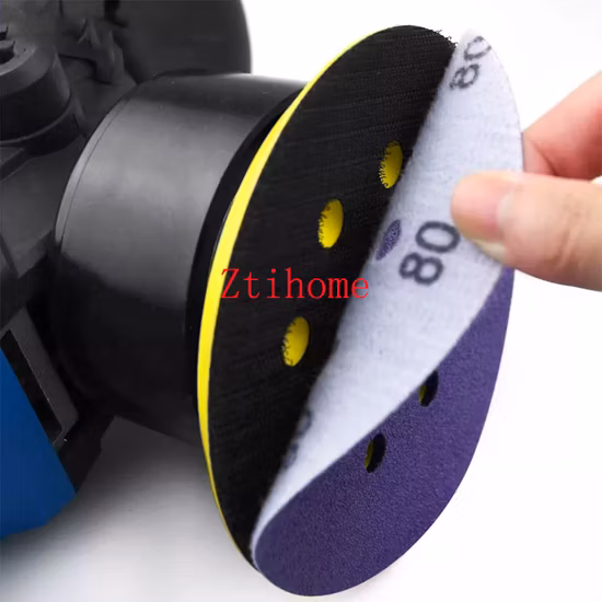 Manufacturers Supply Purple Ceramic Alumina Backing Sandpaper Sanding Discs