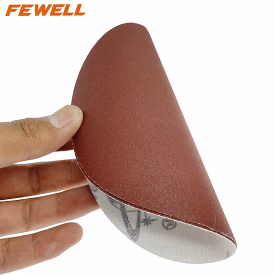 150mm 6′ ′ Red 240 Grit Sanding Disc Abrasive Tools Waterproof Sandpaper for Polishing and Grinding Stainless Steel Wood