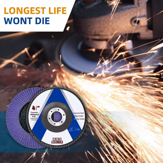 4.5"*7/8" Ceramic a/O Flap Disc