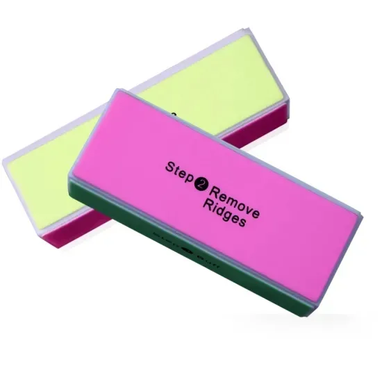 Wholesale OEM Nail Files 4 Sides Sponge Nail Buffer Polishing Sanding Block for Nail Art
