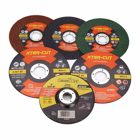 Power Tools Part Abrasives Wheel 4.5" 115X1.0X22.23mm Metal Cutting Disc