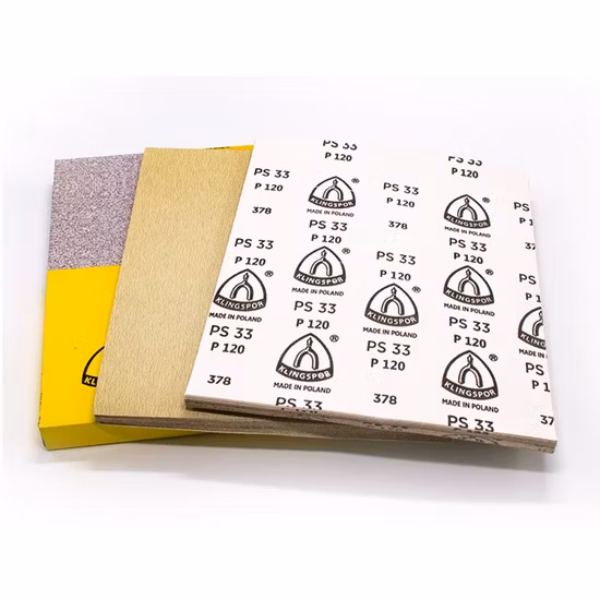 Sandpaper Klingspor White Color Waterproof Abrasive Sanding Paper for Polishing
